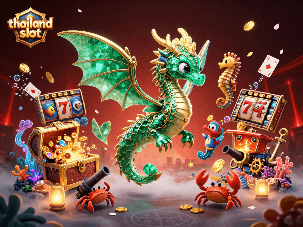 Experience thrilling gameplay with thailand slot as vibrant sea creatures and slots come to life.
