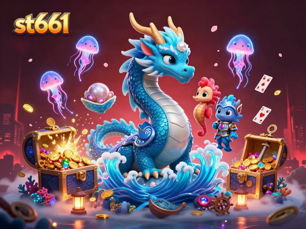 Join the excitement at st666 with captivating underwater casino themes and vibrant characters.