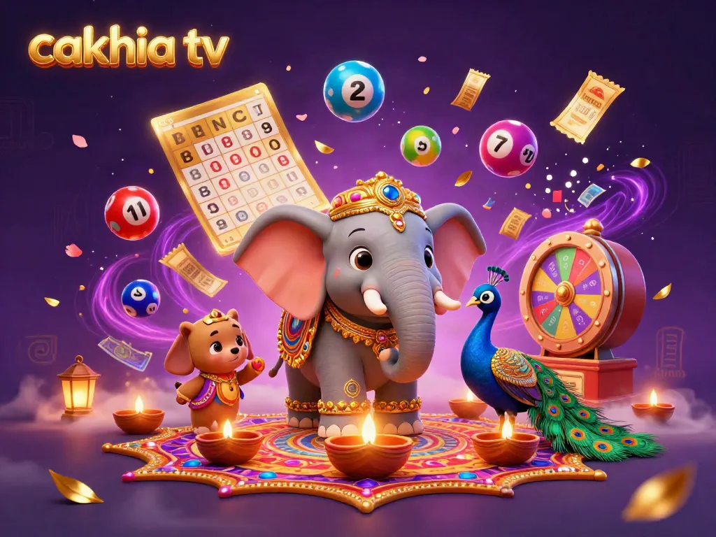 Engage with Cakhia TV's vibrant online gambling experience featuring dynamic lottery elements.