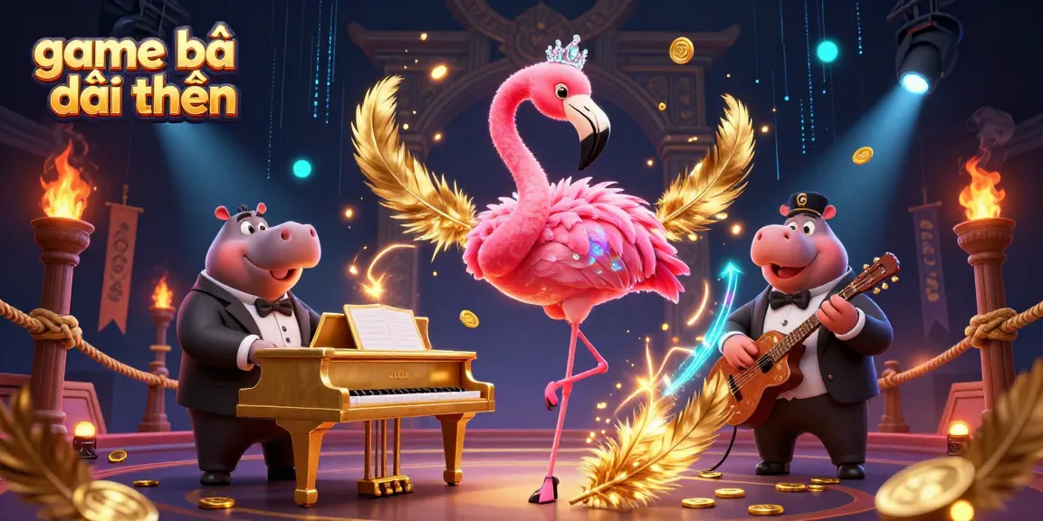 Experience excitement in game bài đổi thưởng with vibrant casino characters and dynamic elements.