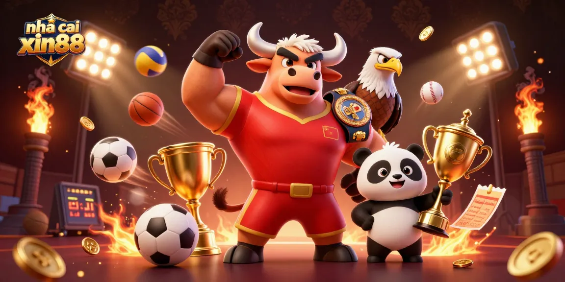 Engage in thrilling action at nha cai xin88 with dynamic casino elements and charming characters.