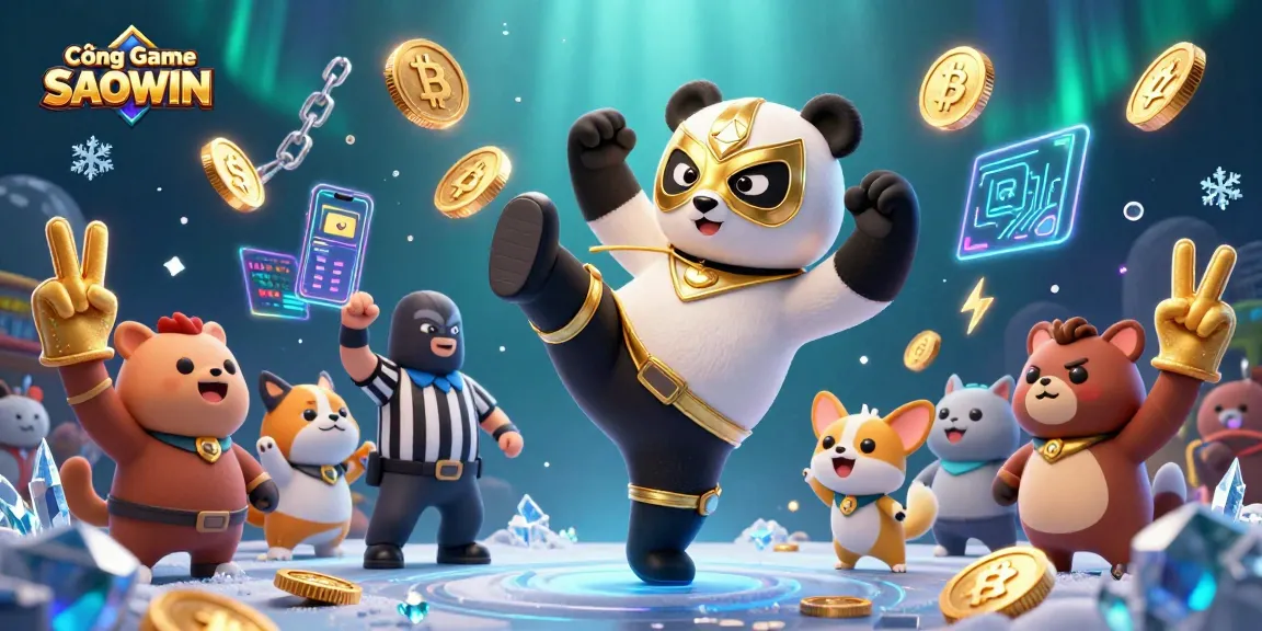 Experience exciting gameplay at Cổng Game SAOWIN with engaging visuals and vibrant characters in action.