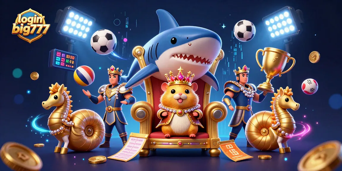 Login big777 to join the fierce hamster king and win in an action-packed online casino world.