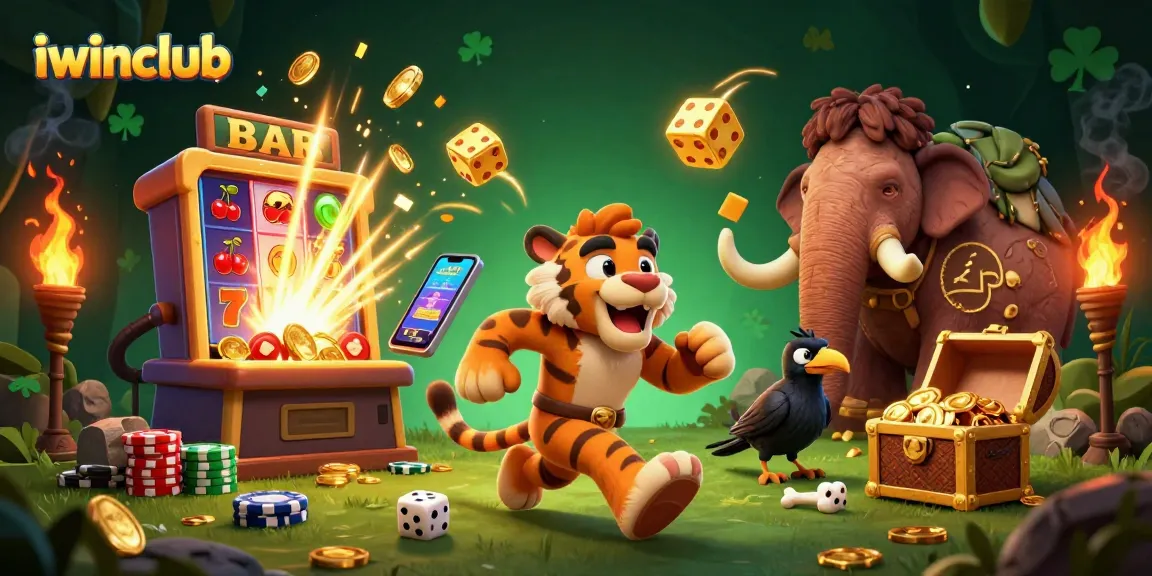 Play exciting games at iwinclub with immersive 3D casino elements bursting with winnings.