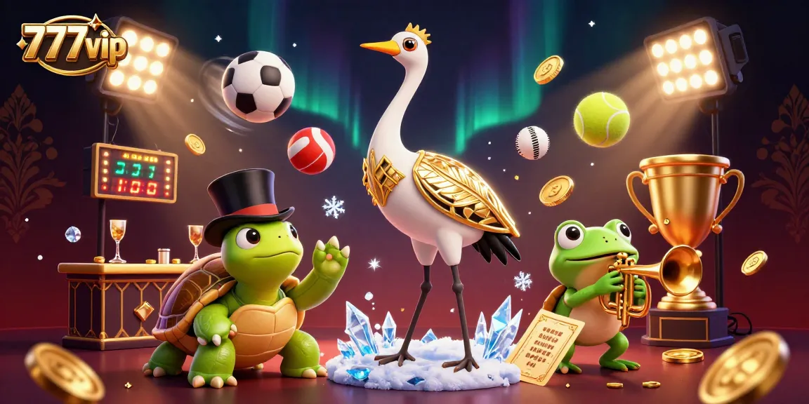 Bet on thrilling games with 777vip's dynamic casino atmosphere featuring animated characters.