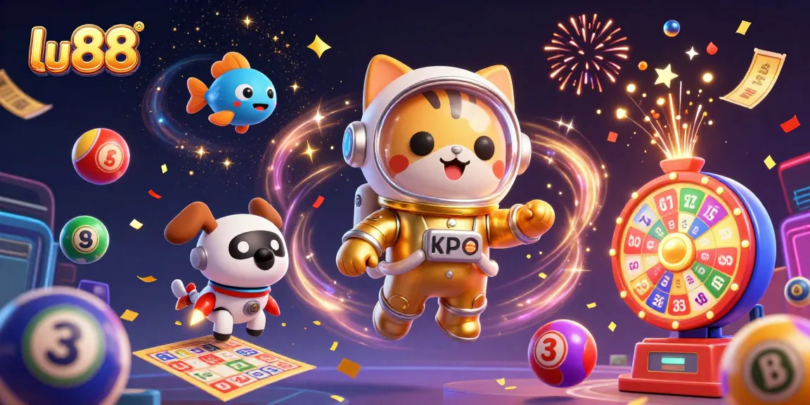Engage with lu 88, the thrilling space adventure, filled with lottery excitement and vibrant game elements!