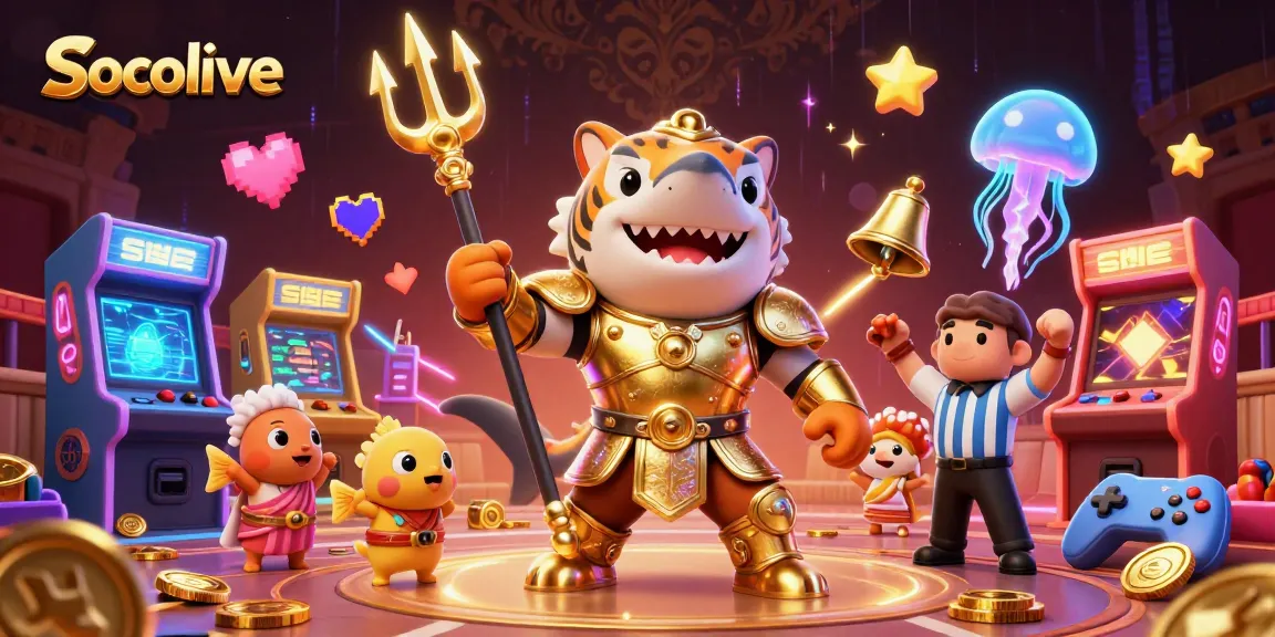 Socolive offers an engaging viewing experience with vibrant characters and immersive casino elements.
