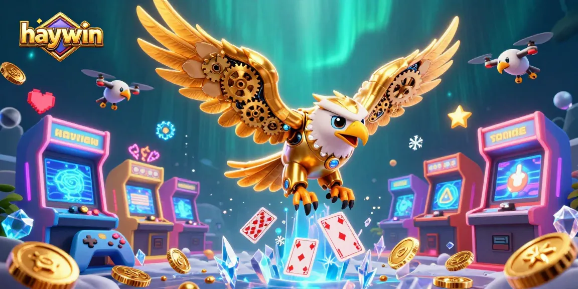 Experience the excitement of haywin's vibrant casino world with dynamic characters and immersive gaming elements.