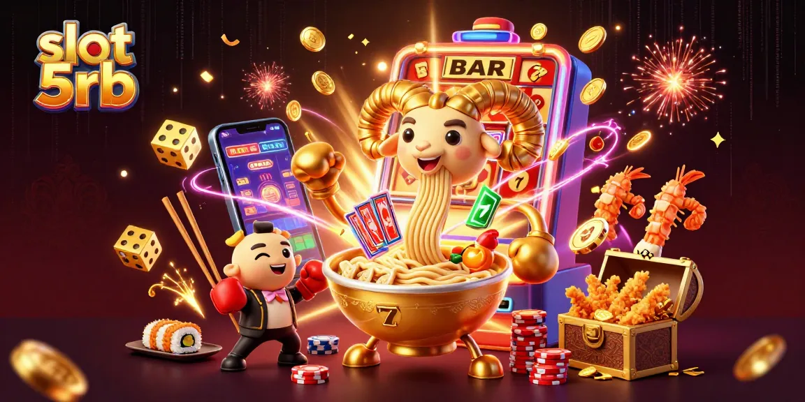 Experience the thrill of jackpot wins at slot 5rb with dynamic characters and vibrant casino elements.